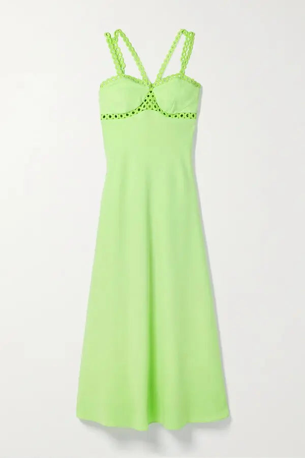 Jonathan Simkhai Sevilla Cady Midi Dress My Store Jonathan Simkhai Sevilla Cady Midi Dress My Store