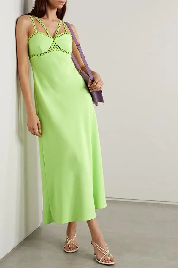 Jonathan Simkhai Sevilla Cady Midi Dress – My Store